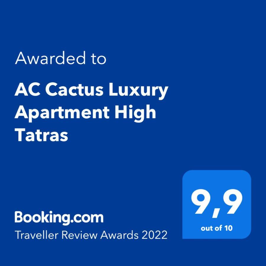 Tatrystay Cactus Luxury Apartments High Tatras Vel'ka Lomnica Exterior photo